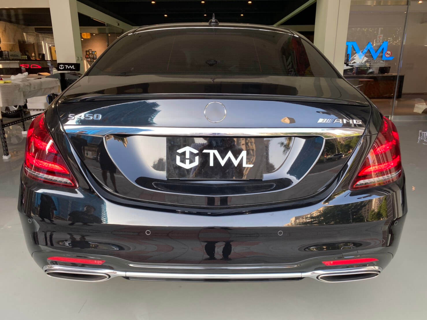 TWL-BENZ W222 S-Class S63 S65 S400 S500 AMG-spoiler