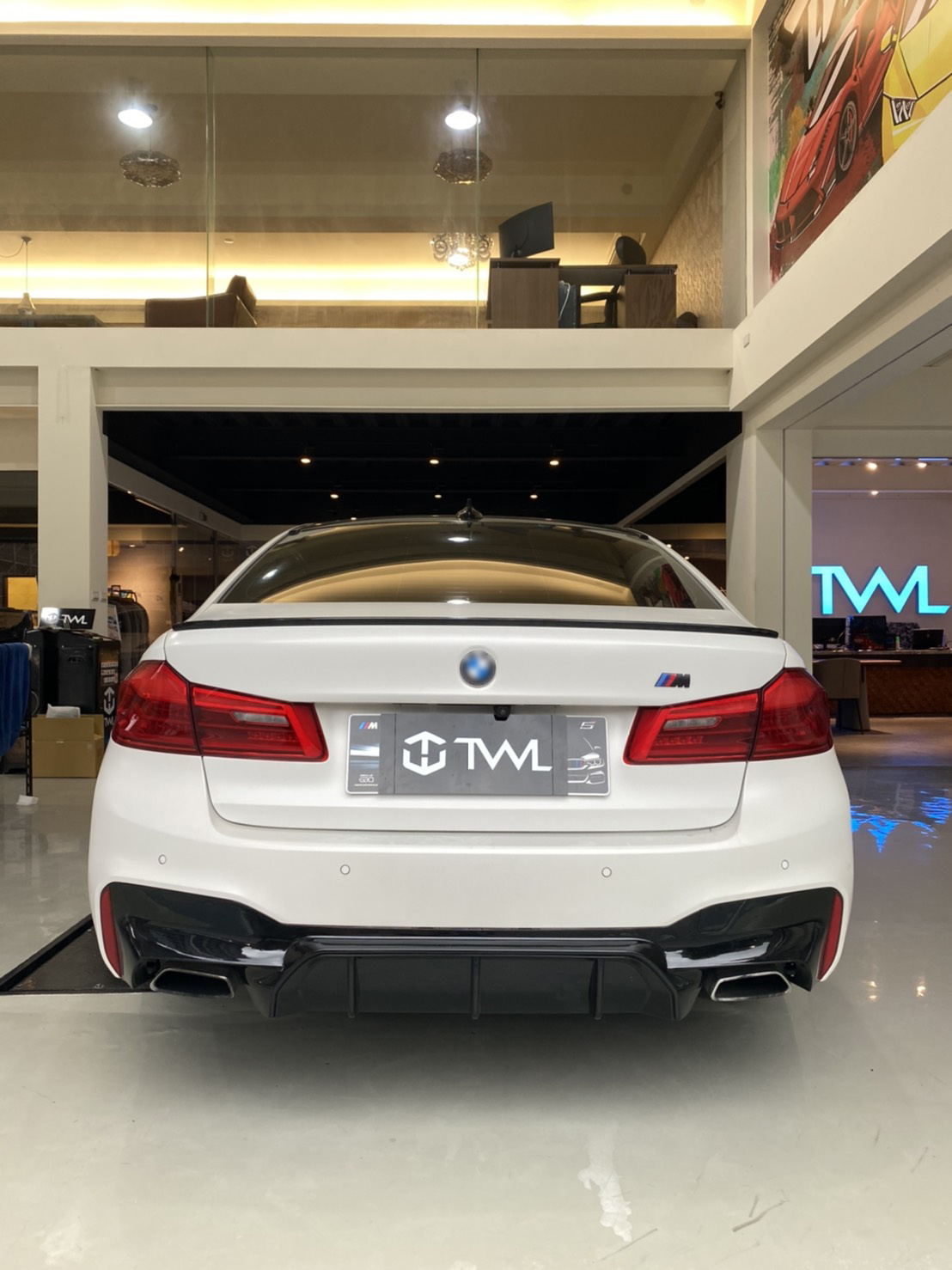 TTWL-BMW G30 G31 520d 520i 525d 530d 530e 530i 540d 540i M550d M550i-Spoiler