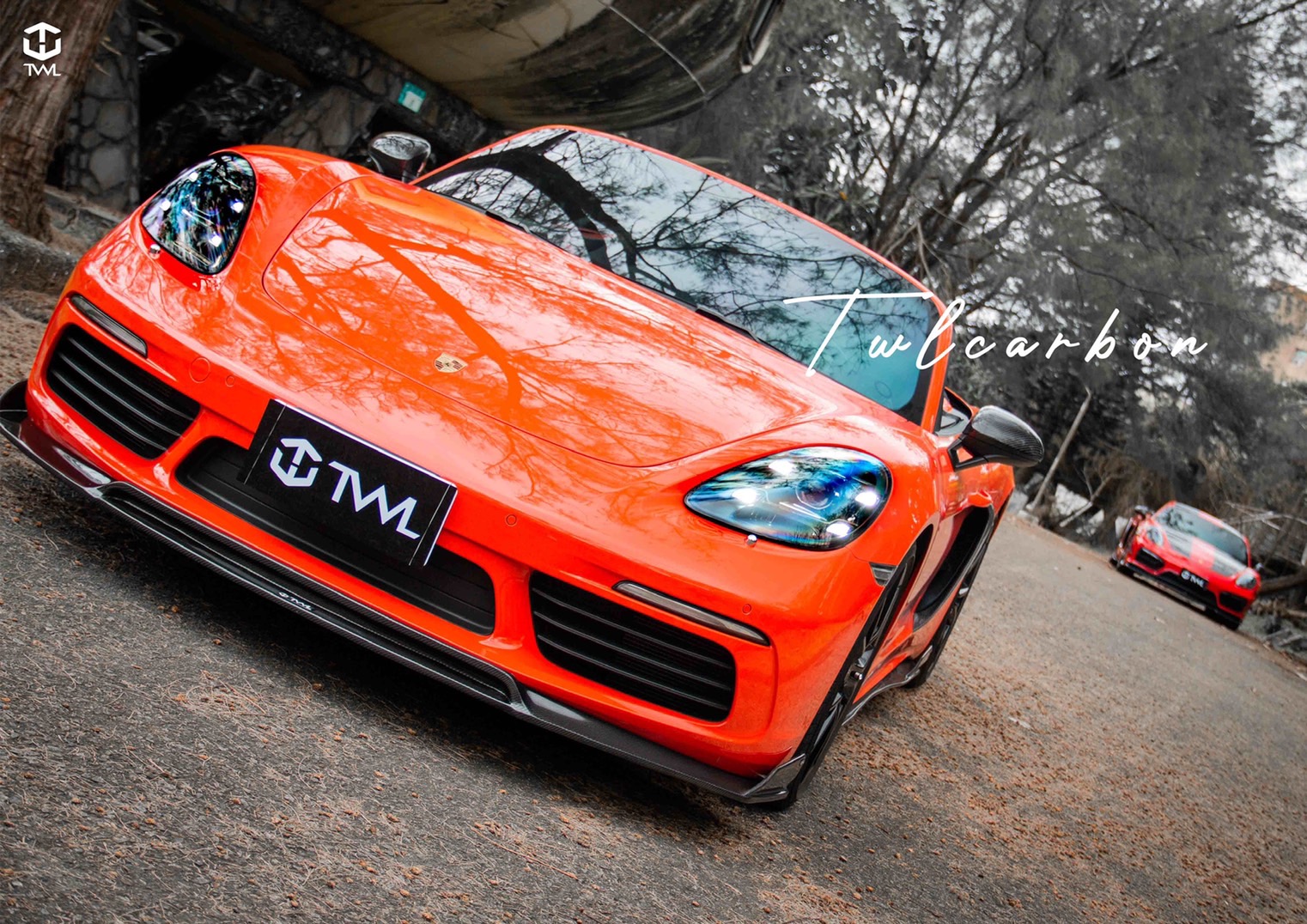 TWL-718 Cayman Boxster GT4 Spyder upgrade PDLS Look LED Headlight